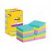 Post-it Super Sticky Notes Cosmic 76x76mm 90 Pack of 8 x4 FOC 7100259229 3M92718