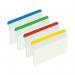 A photograph of Post-it Index tabs and page markers would show a variety of colorful tabs and markers, each with a different labeled section for easy organization. The angled filing tabs would also be visible, providing a convenient way to label and access important documents.
