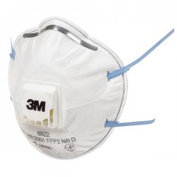 Cheap Stationery Supply of 3M Cup Shaped Valved Respirator FFP2 8822 (Pack of 3) XA004837663 3M94751 Office Statationery