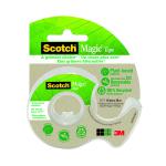 Scotch Magic Tape 19nmx20m Single Roll w/Recycled Dispenser 7100082821 3M98245