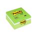 Post-it Notes Colour Cube Green 76 x 76mm 2040G