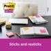 Post-it Super Sticky Notes 76x76mm 90 Sheets Cosmic (Pack of 6) 654-6SS-COS 3M99419