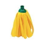 Addis Cloth Mop Head Refill Thick Absorbent Strands and Green Socket Ref 510524 4000847