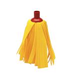 Addis Cloth Mop Head Refill Thick Absorbent Strands and Red Socket Ref 510527 4000852