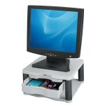 Fellowes Premium Monitor Riser Plus for 21in Capacity 36kg 5 Heights 118-168mm Grey Ref 91713 400335