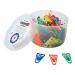 Laurel Paperclips Plastic Non Magnetising 60mm Assorted Colours Ref 25928 [Pack 75] 4007910