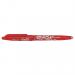 Pilot FriXion Rollerball Pen Eraser Rewriter Medium 0.7mm Tip 0.35mm Line Red Ref 4902505322716 [Pack 12] 4008007
