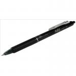 Pilot FriXion Clicker Rball Pen Retractable Erasable 0.7 Tip 0.35mm Line Black 4902505466250 [Pack 12] 4008114