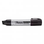 Sharpie Pro Magnum Permanent Marker Large Chisel Tip 14.8mm Line Black Ref S0949850 [Pack 12] 4008432