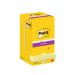 Post-it Super Sticky Removable Notes Pad 90 Sheets 76x76mm Canary Yellow Ref 654-12SSCY-EU [Pack 12] 4008801