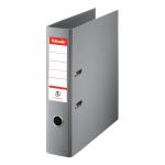 Esselte FSC No. 1 Power Lever Arch File PP Slotted 75mm Spine A4 Grey Ref 811380 [Pack 10] 4009880