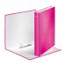 Leitz FSC WOW Ring Binder 2 D-Ring 25mm Size A4 Pink Ref 42410023 [Pack 10] 4010520