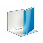 Leitz FSC WOW Ring Binder 2 D-Ring 25mm Size A4 Blue Ref 42410036 [Pack 10] 4010531