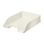 Leitz WOW Letter Tray Stackable Glossy White Pearl Ref 52263001 4010667