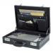 Alassio Ponte Attache Case Multi-section Expandable Leather-look Black Ref 92300 4011293