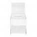 Suggestion or Business Card Box with Sign Holder 211x313x381mm Clear 4011792