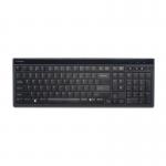 Kensington Advance Fit Slim type Keyboard Tilting USB Wired 1900mm Lead Ref K72357UK 4012306