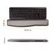 Fellowes Height Adjustable Gel Keyboard Wrist Rest Graphite Ref 9374201 4012458