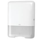 Tork Single Fold C Fold Hand Towel Dispenser W333xD136xH439mm Plastic White Ref 553000 4013522