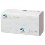 Tork Premium Hand Towel Leaf Embossed C-Fold 2-Ply 200 Towels per Sleeve White Ref 100278 [Pack 15] 4013546