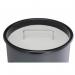 Durable Ashtray Waste Bin with 1.5 Kilos of Silver Sand 17 Litres with 2 Litre Ashtray Black Ref 333001 [Each] 4013669