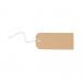 Tag Labels Strung 120x60mm Buff [Pack 1000] 4014125