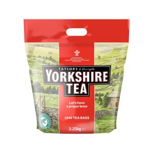 Yorkshire 1 Cup Tea Bags Pack 1040 4017696