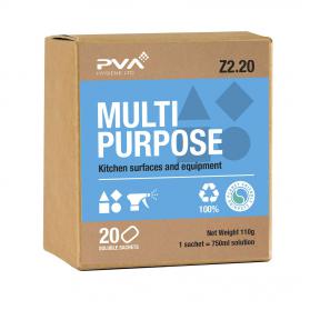 PVA Multi-purpose Kitchen Surface & Equipment Sachets Ref 4018002 Pack of 20 4018002