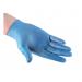 Disposable Gloves Vinyl Powder Free Large Blue [Pack 100] 4018348