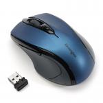 Kensington Pro Fit Mouse Mid-Size Optical Wireless Right Handed Blue Ref K72421WW 4018693