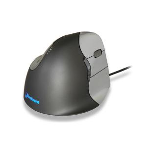 Bakker Elkhuizen Evoluent4 Vertical Mouse Right-hand Wired Grey Ref