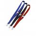 Durable Textile Name Badge Lanyards 20x440mm with Safety Closure Black Ref 813701 [Pack 10] 4019165