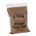Rock Salt De-icing 25kg Brown [Packed 40] 4022292