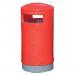 Outdoor Hooded Top Bin 110 Litres Easy Clean Red 4022704