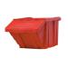 Recycle Storage Bin and Lid Red 400x635x345mm 4023808
