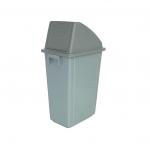 Recycling Bin 60 Litre Capacity with Grey Standard Top 330x480x1190mm Grey 4023854