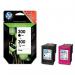 Hewlett Packard HP No.300 Inkjet Cart Page Life 200ppBlack165ppTri-Colour 4ml Ref CN637EE Pack 2 4025021