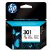 Hewlett Packard [HP] No.301 Inkjet Cartridge Page Life 165pp 3ml Tri-Colour Ref CH562EE 4025045