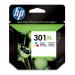 Hewlett Packard [HP] No.301XL Inkjet Cartridge High Yield Page Life 330pp 6ml Tri-Colour Ref CH564EE 4025066