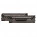 HP 35A Laser Toner Cartridge Page Life 1500pp Black Ref CB435AD [Pack 2] 4025202