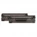 HP 35A Laser Toner Cartridge Page Life 1500pp Black Ref CB435AD [Pack 2] 4025202