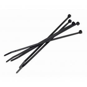 Cable Ties Medium 200mm x 4.6mm Black Ref 199092 Pack of 100 4027502