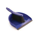 Dustpan and Brush Set Soft Bristles Blue [SET] 4027824