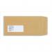 New Guardian Envelopes Pocket Self Seal Window 80gsm DL 220x110mm Manilla Ref D25311 [Pack 1000] 4039315