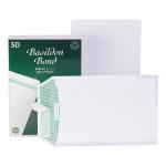 Basildon Bond Envelopes FSC Pocket Recycled Peel & Seal 120gsm C5 229x162mm White Ref B80277 [Pack 50] 4039481