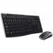 Logitech MK270 Keyboard and Mouse Desktop Combo Wireless Black Ref 920-004523 4039772