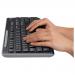Logitech MK270 Keyboard and Mouse Desktop Combo Wireless Black Ref 920-004523 4039772