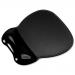 Mouse Mat Pad Wrist Rest Non Skid Easy Clean Soft Gel Black 4039916