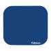 Fellowes Mousepad Solid Colour Blue Ref 58021-06 4039944