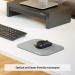 Fellowes Mousepad Solid Colour Grey Ref 58023-06 4039959